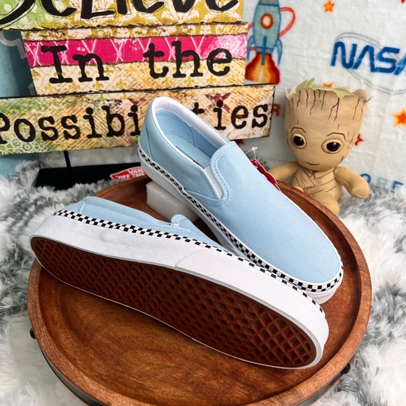 VANS CHECK FOXING CLASSIC SLIP ON - Picture 3 of 12